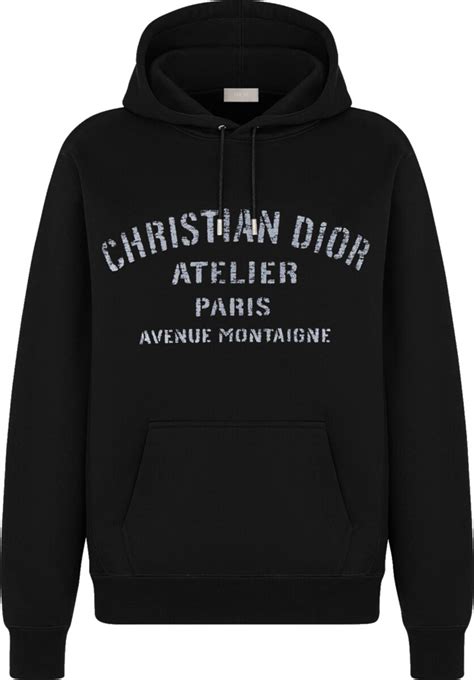 dior hooide|christian dior hoodie black.